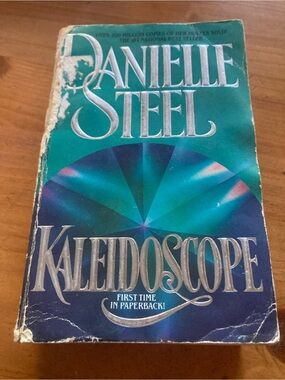 Danielle Steel "Kaleidoscope" Paperback - Teal & Blue Cover